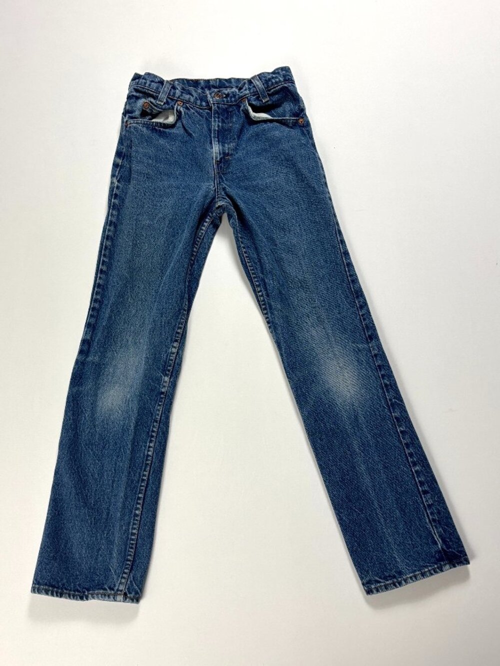 Vintage Levi's Jeans 709 Burgundy Tab 26" x 28.5" Good Condition Retro Denim